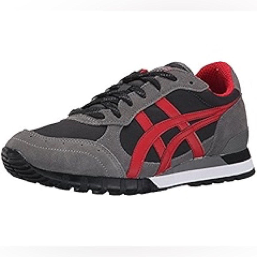 Asics Onitsuka Tiger F580316 PI Colorado Eighty Five 85 Black Red Sneakers 7 8.5